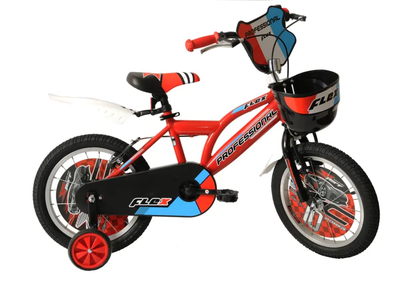 Professional Flex 16 inch Wheel Kids Bike Red-1